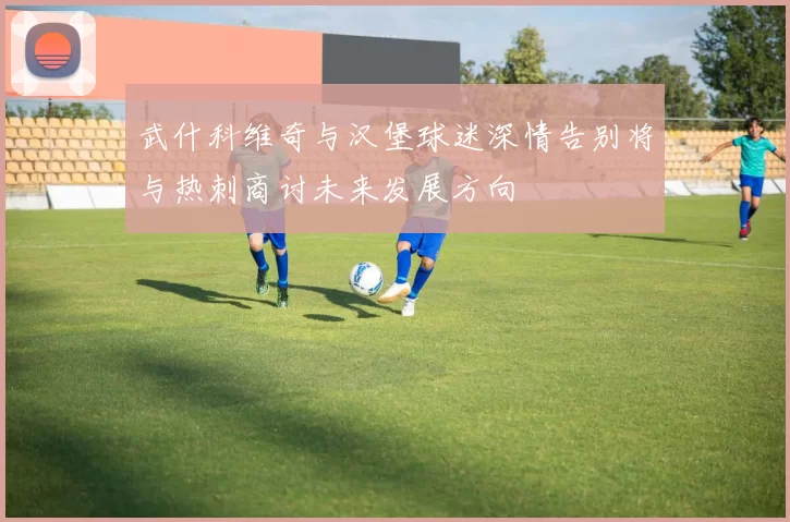 武什科维奇与汉堡球迷深情告别将与热刺商讨未来发展方向